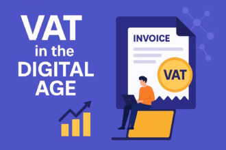 VAT in the Digital Age – grafika o e-fakturowaniu i cyfrowych rozliczeniach VAT w Unii Europejskiej